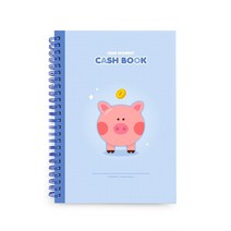 현명한 소비기록 주문제작 캐쉬북 돼지저금통, 맞춤문구제작