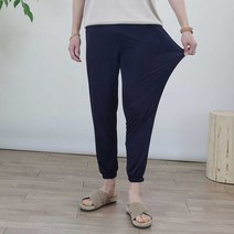로코비전 남성용 아이스 조거 밴딩 바지 냉장고 사방스판 여름 팬츠