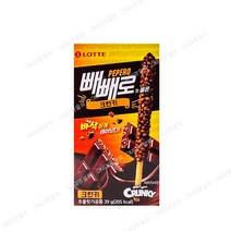 빼빼로 크런키 빅팩, 39g, 8개