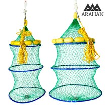 아라한 통발 바다 민물 해루질 접이식 새우 도루묵 문어 꽃게 예능 낚시 어망 투망, 8. 갯바위 바다부력망