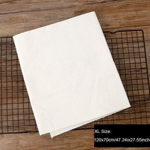 가정용 제빵 발효기 다목적 베이킹 페이스트리 도구 빵 반죽 효모 천 비염색 표백 프렌, 04 XL 120x70cm
