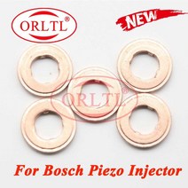 10pcs orltl f00vp01004 레일 피에조 인젝터 심 디젤 인젝터 노즐 용 구리 와셔 0445115 0445116 시리즈, 없음