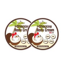 라벨영 쇼킹 꼬꼬바디크림 1+1 튼살닭살케어/고보습 대용량 바디크림/바디보습, 쇼킹 꼬꼬바디크림 1+1 튼살닭살