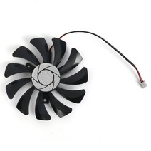 85MM HA9010H12F-Z 2Pin Cpu 쿨러 MSI GeForce GTX1050Ti GT OC RX 550 GTX 1650 AERO ITX 4G 비디오 카드 팬, 01 Only Fan  1 PCS