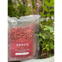 천연화산석 레드 2L) 소분 다육이 화분장식 조경관상용 원예용 분갈이 마감재 상토 마사토, 대립