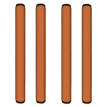 Jndtueit 가을 귀여운 해바라기 빈티지 냉장고 문 손잡이 커버 지문 방지 얼룩 주방 가전 장식 미끄럼 방지 보호 장갑 오븐용 4피스, 2, Retro Sunflower