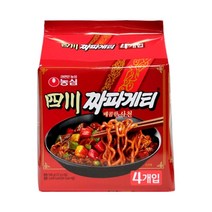 농심 사천요리 짜파게티 137g 1개