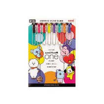 유니 유니볼원BT21 볼펜 UMN-SBT-38 8C (한정판), 단품