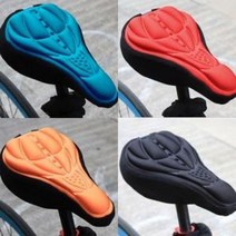 3입체 자전거 안장 커버 MTB 쿠션 로드 바이크 용품 삼천리 운동 스포츠 하이킹, 오렌지