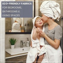CHATEAU HOME COLLECTION 대형 목욕 타월 4개 100% 면.. 정품보장, Sky Blue
