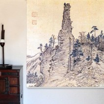 전통 동양화 롤스크린 김홍도 200450-2