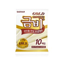SHMN02_100 금비 골드 위생 깔개매트 100매 10매X10팩, 10매 X 10개, 10개, 10개