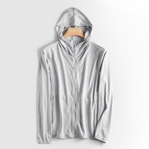 스키미들러 골프미들러 여름 남성용 태양 보호 후드 재킷 스포츠웨어 지퍼 포켓 윈드 브레이커 재킷 남성 통기성 가벼운 피부 코트 8xl