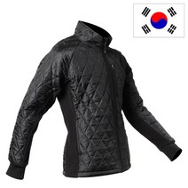 아미캠프 플러스 발열 깔깔이 검정 군인 군대 시보리 방한 점퍼