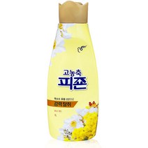 피죤 고농축 강력탈취 섬유유연제 옐로미모사 본품, 1L, 10개