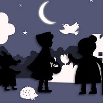 유아 그림자놀이 빨간망토 어린이집교구 구연 유아집콕놀이 이야기만들기 창의력 수면동화 키즈, 상세페이지참조