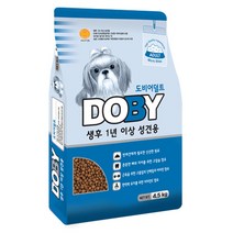 생후 1년이상 소형견 면역력 강화 사료 단모 닥스 개, 1개