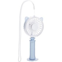 일본직발송 2. 이토(Ito) 이토 휴대 선풍기 블루 약 210x98x37mm CAT FAN (캣 팬) 스트랩 포함 블루 B07QC, One Size_One Color, 상세 설명 참조0, 상세 설명 참조0