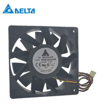 서버컴퓨터 데스크탑 노트북 델타 pfb1224uhe 24v 2.4a 12038 12cm 대용량 냉각 팬, 없음, 검은색, 4선 b3 플러그