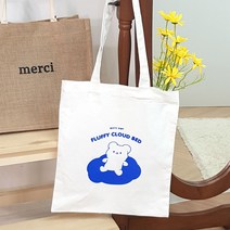 위티픽시 솜털구름침대 에코백 귀여운 숄더 가방