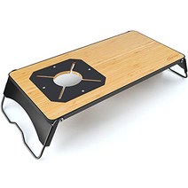 jeebel c 차열 테이블 soto st-310 차열판 종적 대나무 집성재 + 스테인리스제 싱글 버너용 테이블 캠프 용품