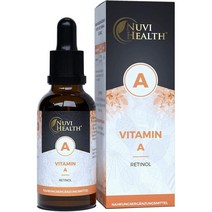 누비헬스 Nuvi Health Vitamin A Drops 독일 레티놀 비타민A 5000IU 드롭스 50ml, 4팩