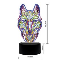 도광판 그리기 도구 Diy 페인팅 led 라이트 패드 5d 모자이크 자수 램프 야간 조명 7 색 사용 가능 홈 데스크 야간 램프 장식, 5