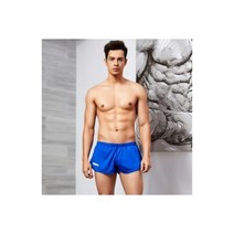 러닝 반바지 남성용 빠른 건조 스포츠 반바지 운동 조깅 스웨트 팬츠 통기성 측면 스플릿 체육관 피트니스 여름, M, blue Thanks