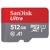 샌디스크 울트라 마이크로 SDXC SDSQUAR-512G, 512GB