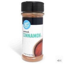 Happy Belly Cinnamon Ground 해피 벨리 시나몬 그라운드 계피 가루 2.5oz(70g) 5팩