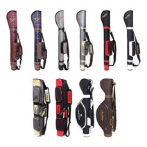 국산 무스탕 파크골프 파우치 백 가방, 클럽케이스 싱글백(S-01R 레드체크)