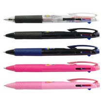 미쯔비시 제트스트림 3색 0.38mm, 1개, 투명