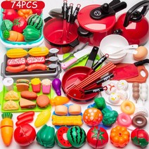 푸드트럭 커피트럭 가격 차 대여 스 전동 운반차 카트플라스틱 주방 장난감 쇼핑 카트 세트 74 개 과일, 12 74-piece set