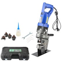 유압 펀칭기 전동 타공기 앵글 천공기 휴대용, 앵글 스틸 롱 1500W, 1개