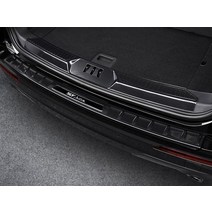 포드 익스플로러 6세대 고급형 카본 트렁크보호대 엔트리가드, 하단 카본/블랙로고