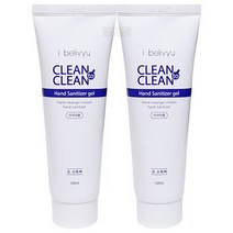 [이어폰코리아] 클린투클린 휴대용 손소독제 겔타입 120ml ibelivyu 겔 [2개] 손세정제, 2개