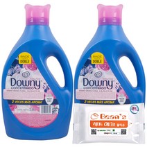 다우니 섬유유연제 아로마플로럴 2.8L + 빈즈물티슈10매, 2개+빈즈물티슈