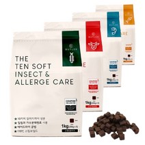 버틀러 더텐 소프트 인섹트 소고기 황태 연어 1kg 강아지 반건조 반습식 사료, 소고기&관절 케어 1kg, 소힘줄 터키츄 랜덤 1개