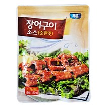 푸른 장어구이소스(순한맛), 1개, 120g