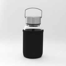 600ml 럭키 내열유리 물병 보호커버 휴대 티보틀, 상세설명 참조, 상세 참조