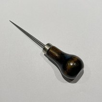 강철 나무 손잡이 송곳 가죽 구멍 펀칭 스티칭 바느질 도구 DIY 수제 안전 신발 수리 공예 용품 1 개, [01] A