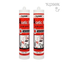 (탑씰 아세틱 초산형) 유리 어항 창틀실링 실리콘, 1개