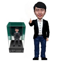 아바타피규어 주문제작 실사 남자 정장 피규어 퇴직 퇴직패 승진 승진패 트로피 감사 감사패 기념 기념패 축하 축하패 공로 공로패 선물, 4번- 정장 한손 엄지척
