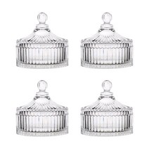 오마이남친 크리스탈 유리 가정용 재떨이, 4개 세트