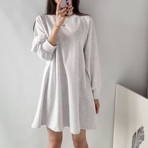봄 A라인 플레어 미디원피스