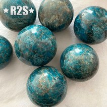 명상 싱잉볼 천연 석영 크리스탈 구체 블루 아파타이트 볼 50mm-65mm 1PC, 08 65mm