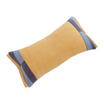 사랑예감 순면 패치형 참숯 바이오칩 베개, 노랑