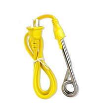 돼지꼬리히터 온수히터봉 미니 순간 전기 온수기 220 v 600 w 즉석 컵 끓는물 히터 온수 커피, 한개옵션0