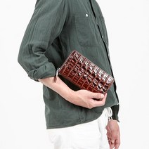 댄디스타일 가죽 남성용클러치백 심플모던 남자결혼식코디 하객룩 원마일웨어 고스룩