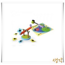 개구리자치기 타겟1개 망치1개 개구리6개 시소스탠드, 단품